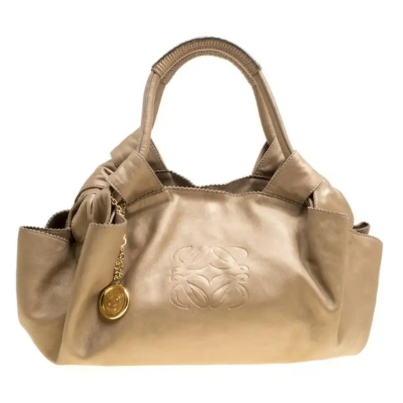 LOEWE Beige Napa Leather Aire Hobo Bag - Picture 6 of 6
